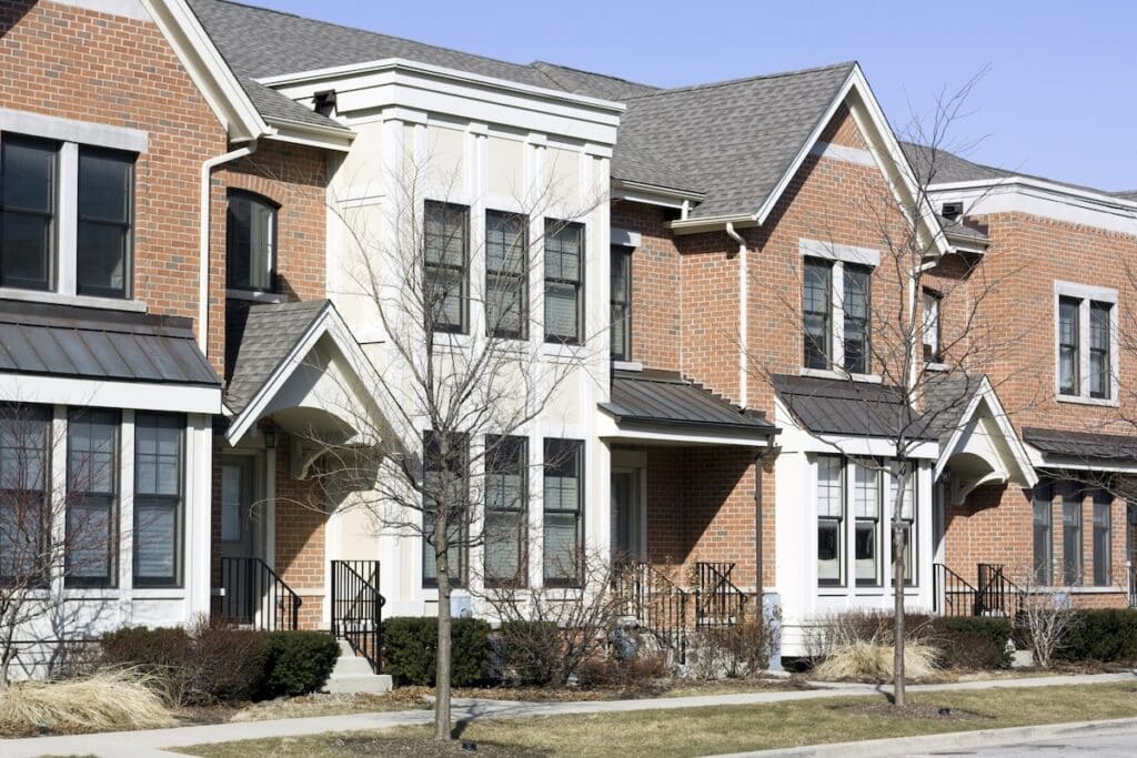 Exterior front view of a suburban residential house evaluated during a detailed home inspection seattle wa.